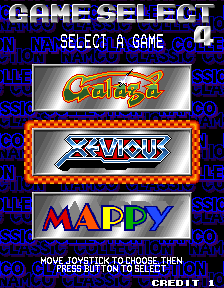 Namco Classic Collection Vol.1 Screenshot 1